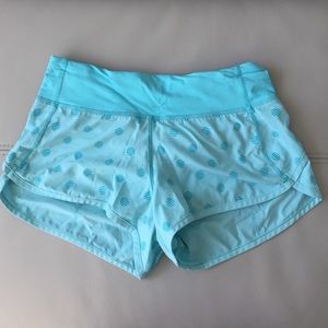 Lululemon speed shorts